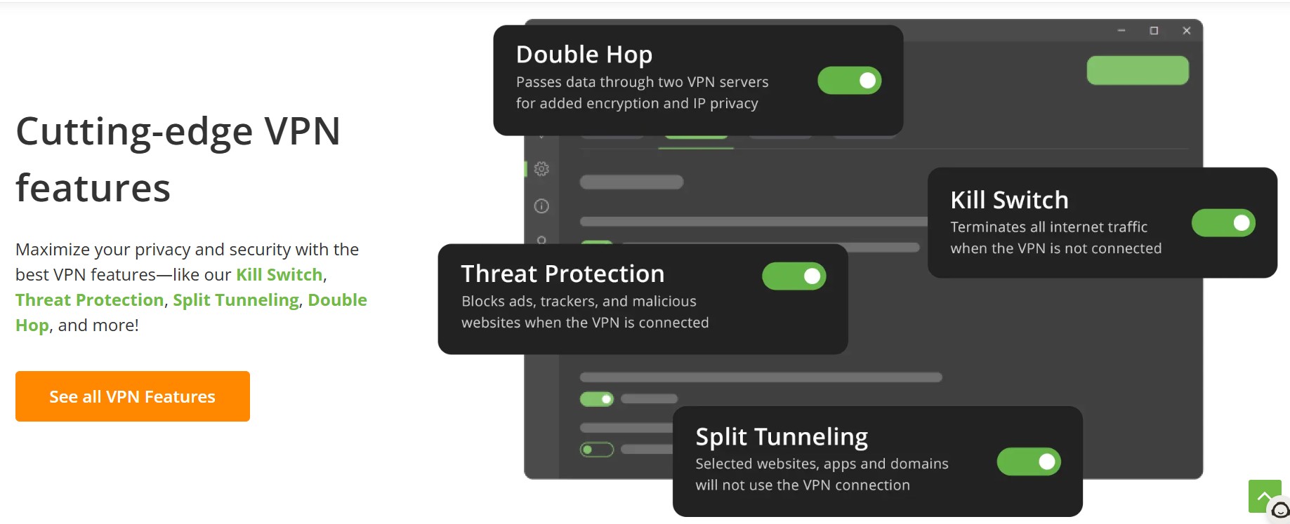 IPVanish Cutting-edge VPN Features